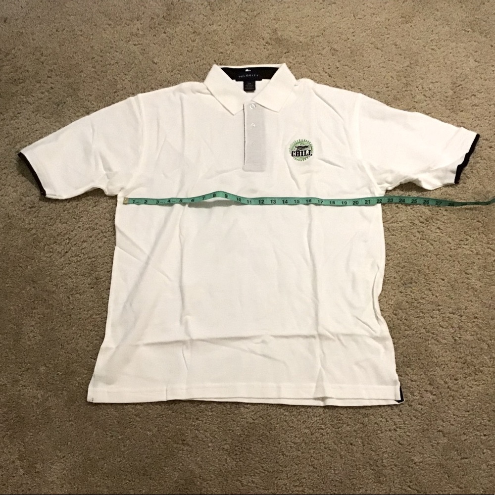 Mens Miller Chill Beer Polo 🍻 Size Large